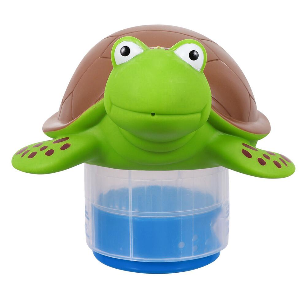 

Floating Pool Chlorine Dispenser Chlorine Tablet Floater Fits 1 and 3 Inch Tablets for Large and Small Pools, Hot Tub, Spa