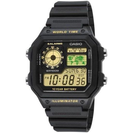 CASIO STANDARD Wristwatch AE-1200WH-1B Mens Model