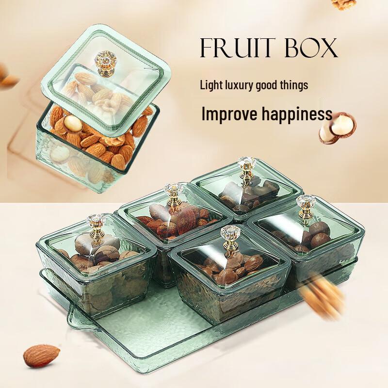 Xingcheng 0815 European Style Six-Compartment Candy Dish