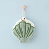 Sea World Coral Fleece Hand Towel Hanging Type Cute Not Easy To Fade Children's Small Towel Kindergarten Bathroom Hand Wipe