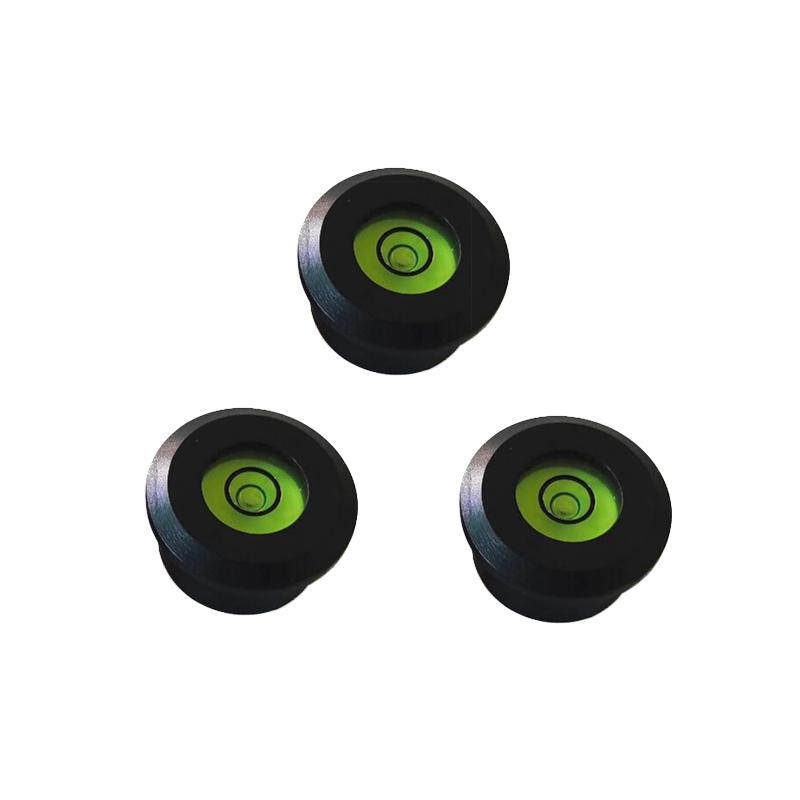 

3 шт. прецизионный круглый мини-уровень горизонтальный пузырьковый уровень инклинометр датчик уровня жидкости