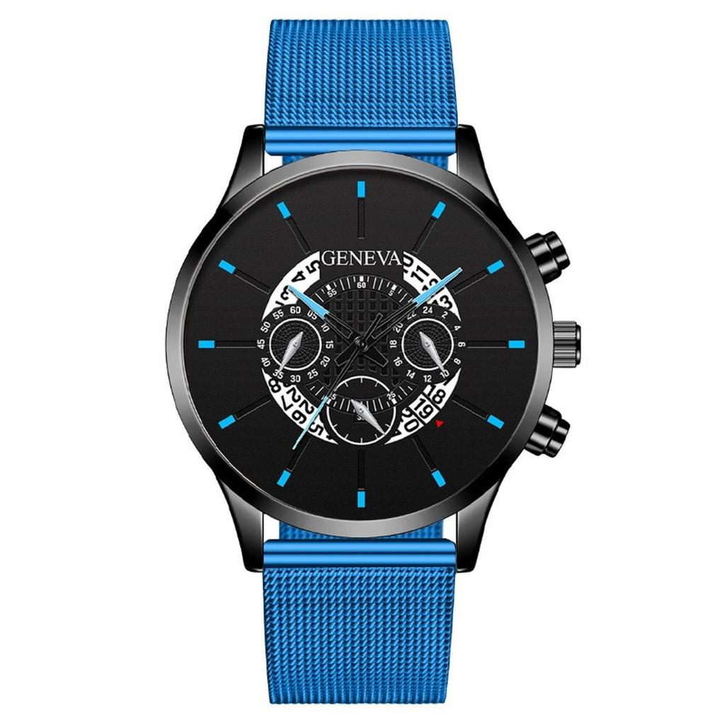 Men's Waterproof Luminous Running Alarm Clock Watch