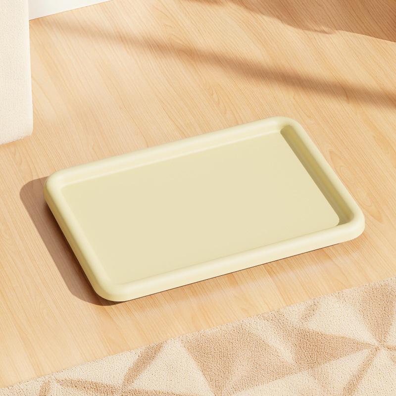 Elevated Ceramic Cat & Dog Bowl Stand - Leak-Proof, Neck Protection, Multifunctional for Dining & Water