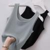 I-shaped sling vest for women's summer outer wear, thin bottom white short sleeveless t-shirt, beautiful back top.