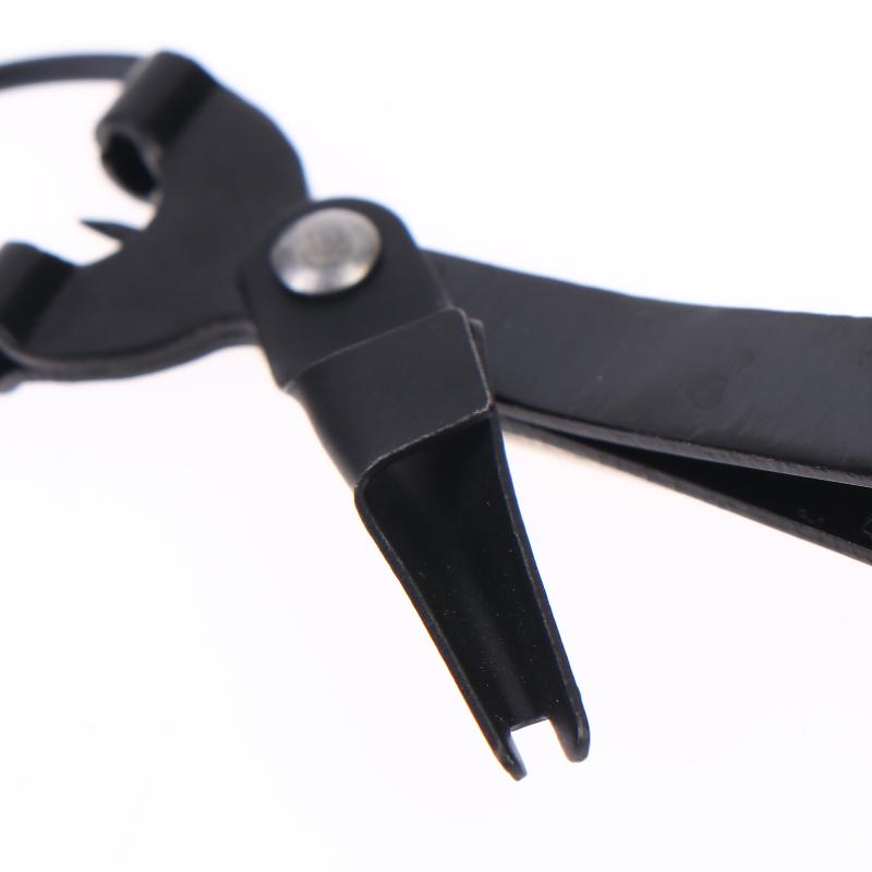4 in 1 Fishing Hook Clear Eye Tool Wear Resistant Line Pliers Tie Nail Clipper Sharpener for Outdoor Freshwater Angling