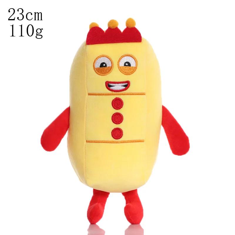 14-18cm Cartoon Number Plush Doll Toys Educational Stuffed Movie Anime Kids Early Childhood Birthday Christmas Gift