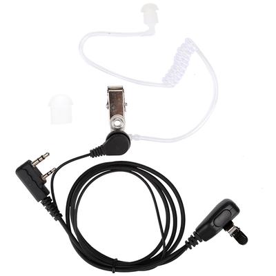 2-pins Akoestische Buis Headset Walkie Talkies Oortje voor Retevis Kenwood Baofeng Tweewegradio