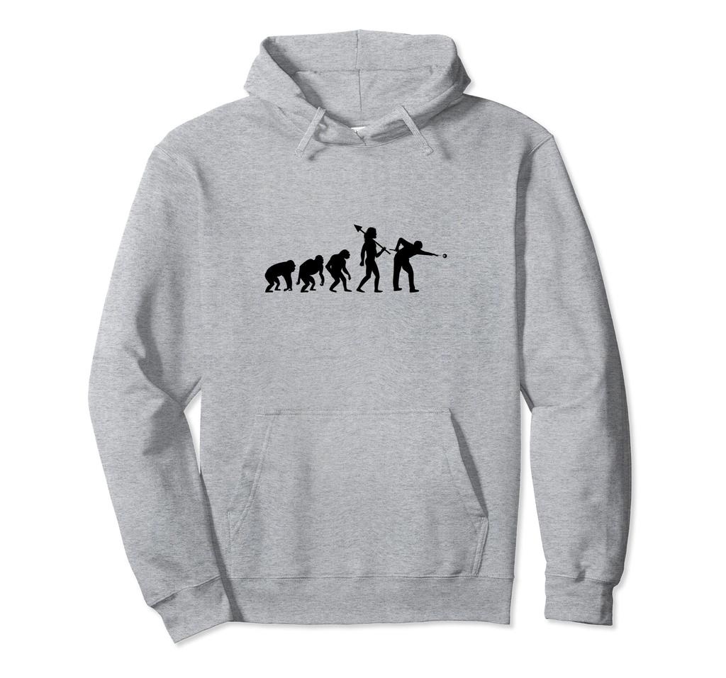 Evolution Rack Pool Billiard Player Billiard Cue Sports Hoodie