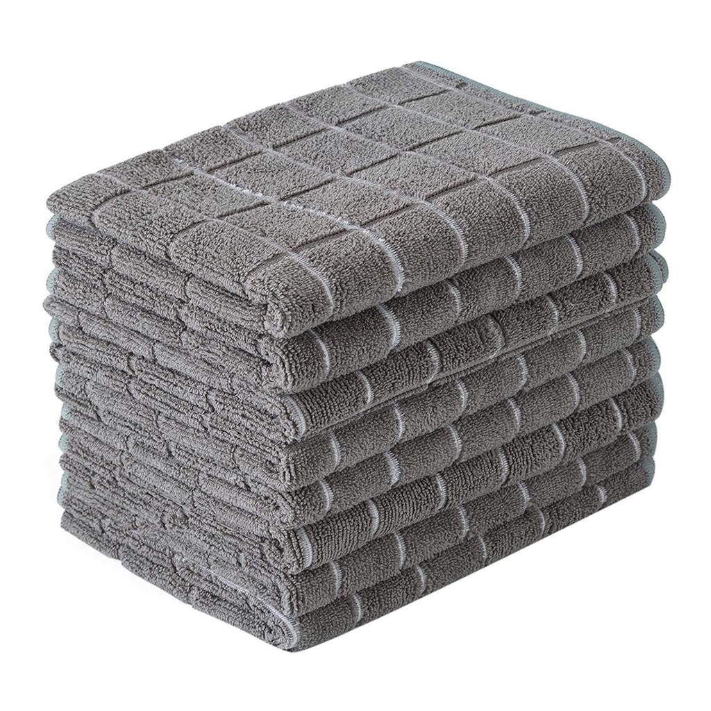 Ensemble de torchons à carreaux: Doux, Absorbant, Sans peluches, Scellé sous vide.