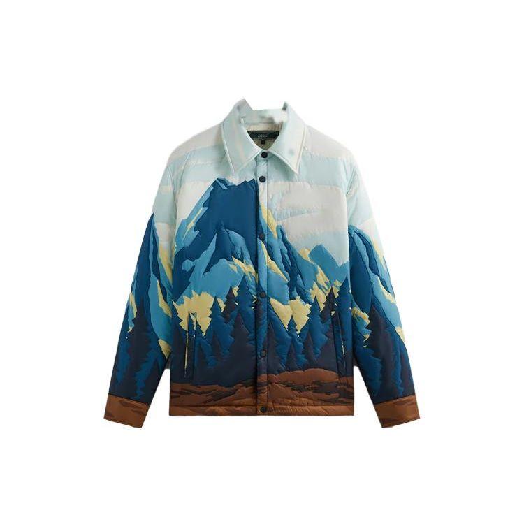 

Kith Patchwork Brixton Пышная куртка-рубашка Гелиевая верхняя одежда унисекс Многоцветная KHM010401-409