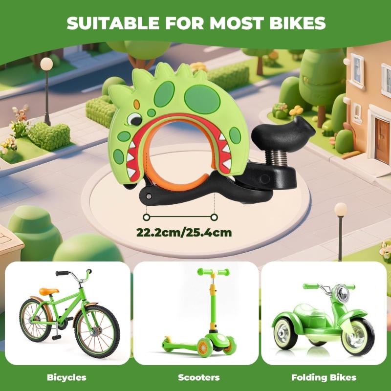 High Decibels Bicycles Bells with Clear Ringing Sound for Enhances Safety in Busy Street and Recreational Area