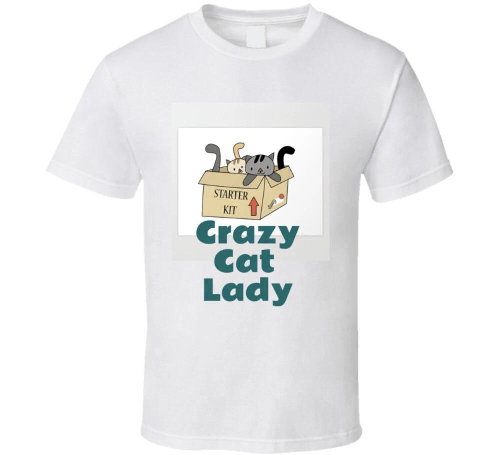 Crazy Cat Lady Starter Kit T Shirt XL