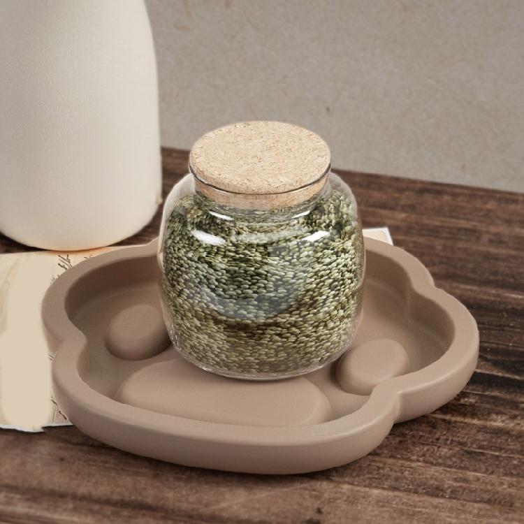 Silicone Hand-Making Molds Cats Paws Shape Trays Moulds Jewelry Dish Molds Silicone Texture Present for Art Enthusiasts