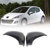 Auto Accessory for 207 2006-2013 Car Side Mirror Case 9680194877 9680194977 Exterior Mirror Cover Housing 1 Pair