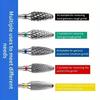 1/2/4/5PCS Tungsten Carbid Nail Drill Bits Electric Manicure Drill Accessory Milling Cutters for Nail Gel Remover Polish