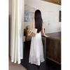 Spot French embroidered lace suspender dress women's summer temperament first love seaside vacation beach dress