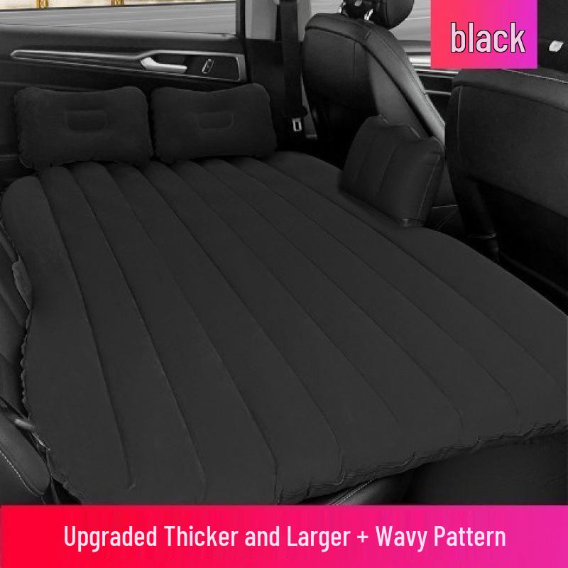 Rear Seat Car Inflatable Mattress - Foldable Travel Sleeping Pad for Car Interior