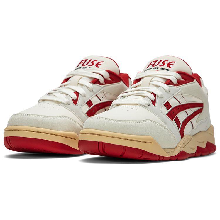 Asics Gel-Fuse Og New Year Limited Edition Color Dopamine American Retro City Walk Low-Top Vintage Basketball Shoes Unisex Sneaker 1203A398-100