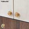 Wardrobe Door Handle Kitchen Door Pulls for Cabinets Wood Cabinet Nature Style Wooden Cabinet Handle Furniture Hardware