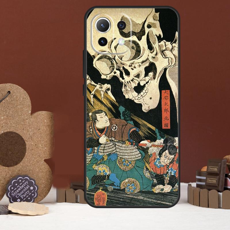 

Японский кейс в стиле Самураев для Xiaomi 15 14 Ultra 13T 14T 15T 17 Pro Max POCO X7 Pro X5 X6 F5 F6 F7 F8 Ultra Чехол POCO F8 Pro