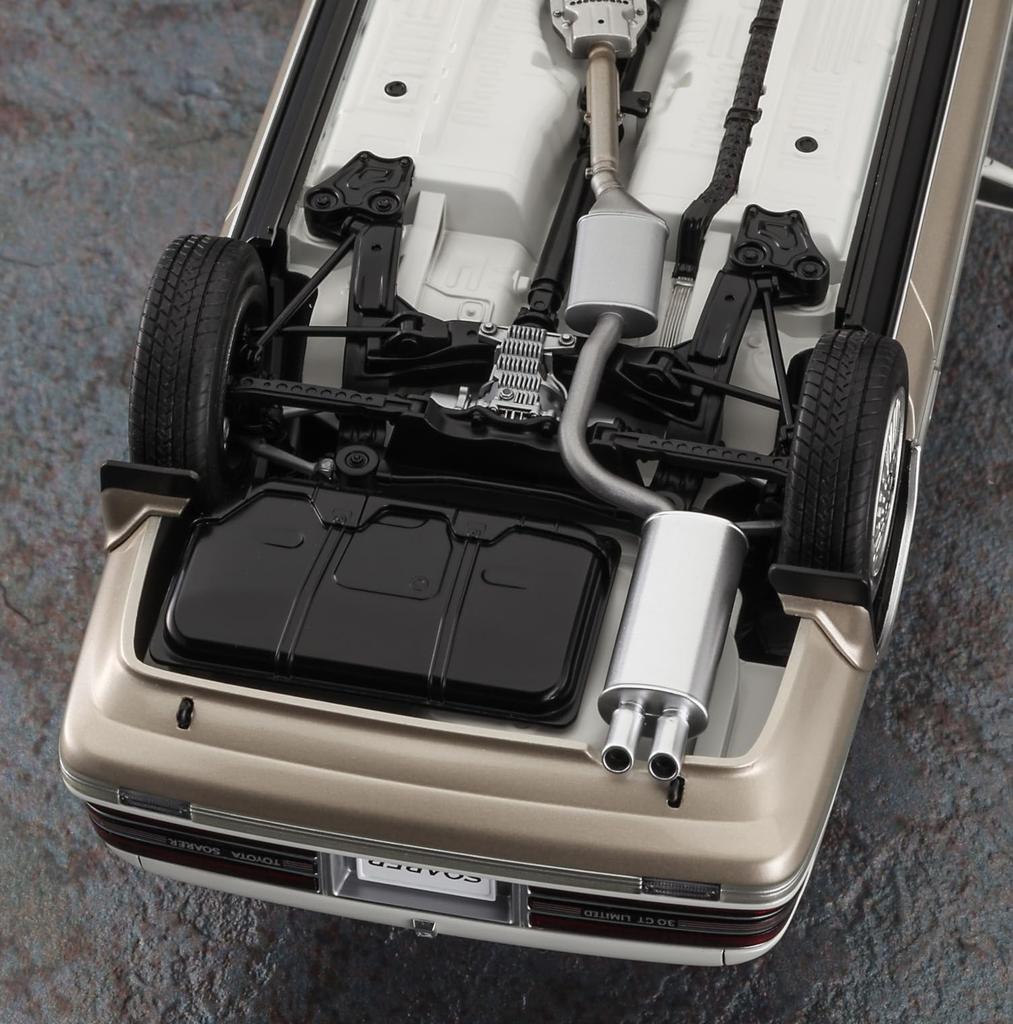 Hasegawa Toyota Soarer Late Model Plastic Model Kit HC66 1/24 (Z20) 3.0GT-Limited (1988) (Car)