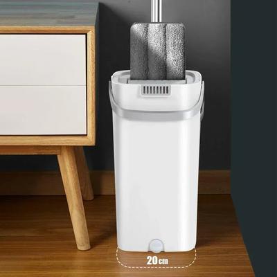 Mopy s kbelíkem Zahuštěný mop Čistá separace vody Líný Bez ručního mytí ždímání Automatický odvodňovací koště Mop na čištění podlah