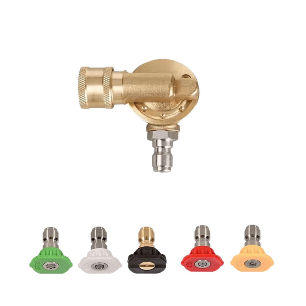 360 Degree Pivoting High Pressure Washer Kit Washer Accessori  Car Washing