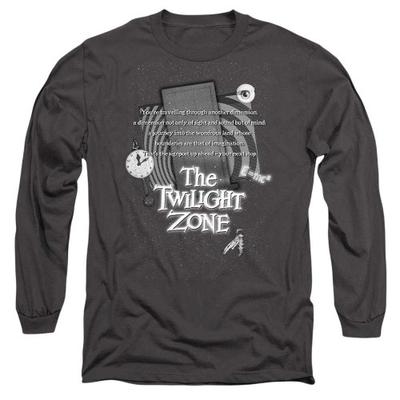 The Twilight Zone Unisex Adult Monologue Long-Sleeved T-Shirt