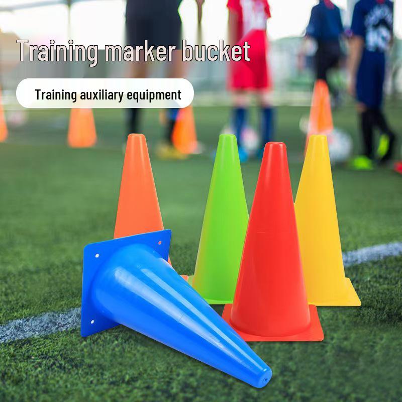 Football Training Cones: 18cm Markers, 50cm Obstacle Cones, Road Cones, Ice Cream Shaped Cones