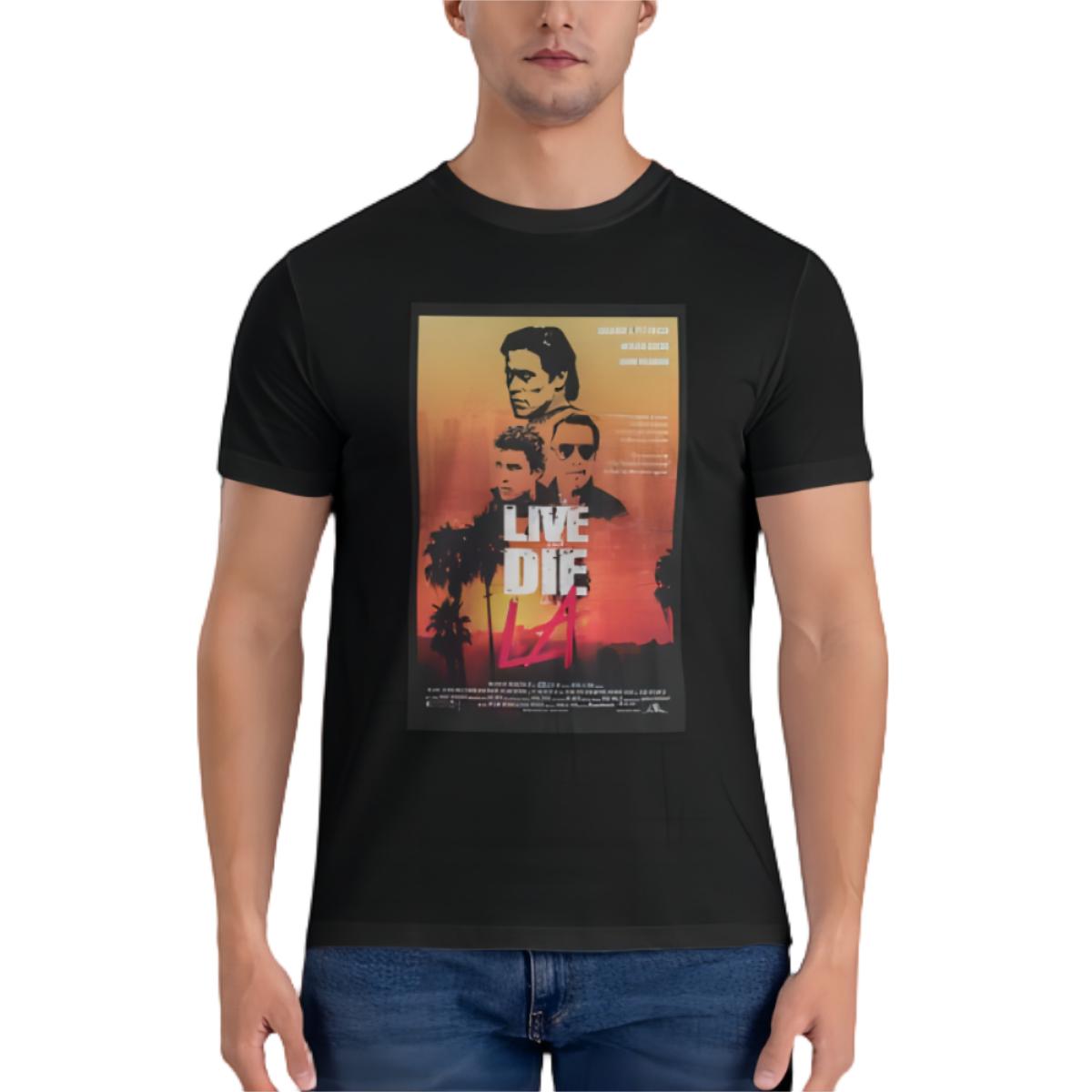 Live Die LA Movie Poster T-Shirt S