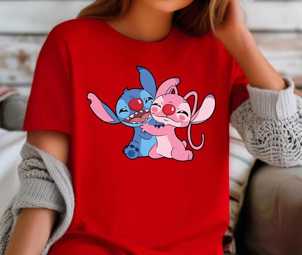 Custom printed tshirt uk ,2025 Red nose day kids comic t-shirt ,Stitch couple 3XL