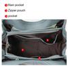 Aidrani  Women's genuine leather shoulder bag, large capacity fashionable tote bag, minimalist design cowhide handbag