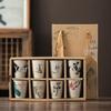 Wangxiangrui Coarse Pottery 8-Cup Tea Set
