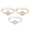 All Match Non-Fading Fashion Vibrant Color Fashionable Women Bracelet with Rhinestones