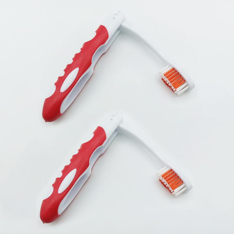 Hygiene Oral Portable Disposable Foldable Travel Camping Toothbrush Hiking Tooth Brush Tooth Cleaning Tools Folding Toothbrush