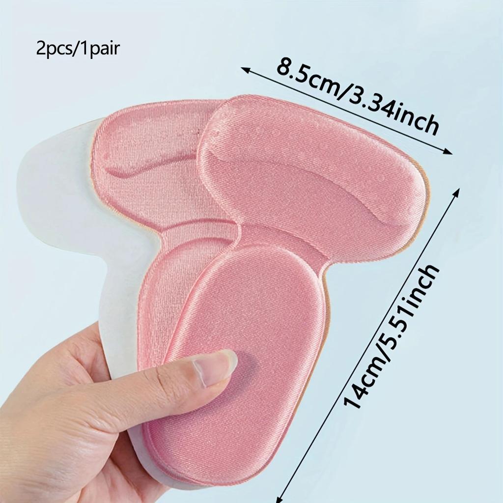 2pcs-Comfortable And Versatile Heel Pads, Improved Shoe Fit And Comfort, Prevent Heel Slip And Blister,Suitable For All Seasons