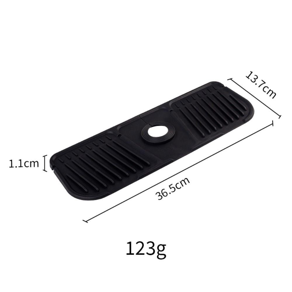 Faucet accessories Water Catcher Mat Silicone Sink Splash Pad Durable Faucet Mat  Kitchen Bathroom