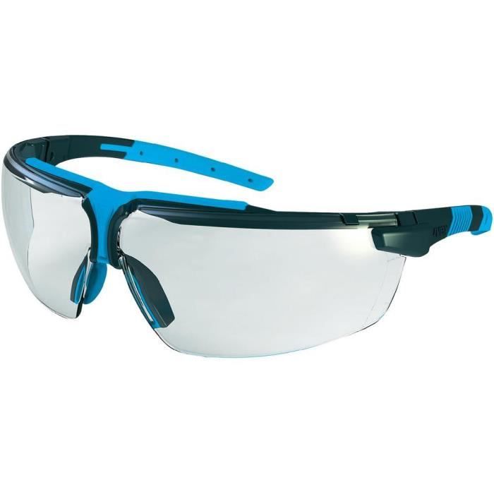 Lunettes de protection - UVEX - I-3 - Anthracite - Bleu - Mixte