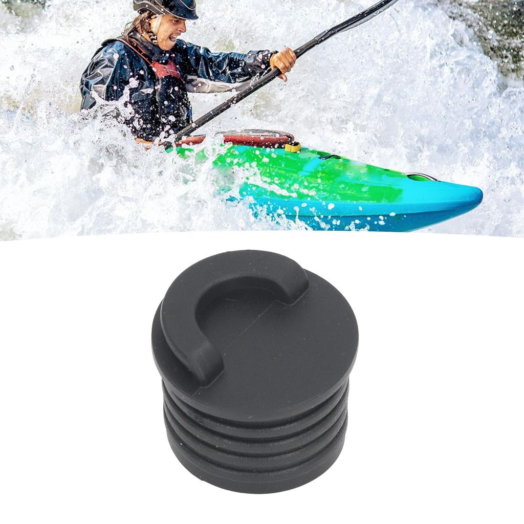 4Pcs Kayak Drain Plug Kit Replacement Universal Water Blocking Rubber Kayak Drain Plugs Boat Scupper