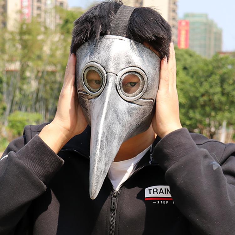 Best-selling Halloween Plague Doctor Beak Mask for Party cosplay Props and gifts