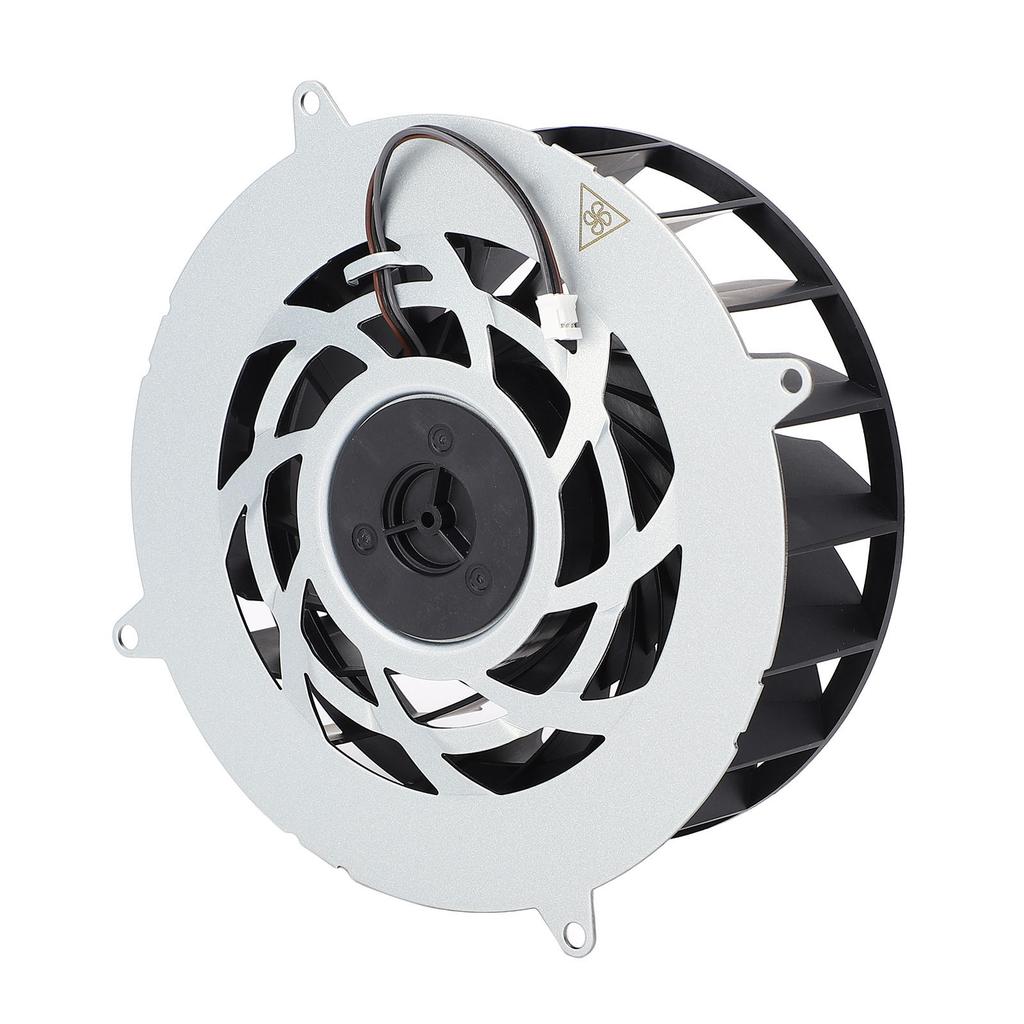 Internal Cooling Fan for PS5 Slim Console ABS Aluminium Alloy Efficient Heat Dissipation Quiet 19 Bl