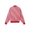 adidas Originals 70S Logo All Over Print Zip Jacket Women Jacket Red IK7872