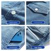 JEANSWEST Men's Casual Denim Jacket