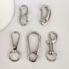Alloy Electroplating Dog Leash Buckle & Keychain Hook