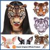 Xiaomi 3D Animal Mask Halloween Masquerade Ball Masks Tiger Pig Half Face Mask Party Carnival Fancy Dress Costume Props