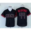 Cincinnati Reds 44 De La Cruz Baseball Jersey Mens Sports Shirt Breathable Athletic Top