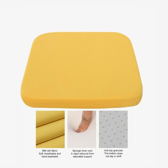 Podsedák z paměťové pěny Prodyšný Pomalý návrat Čtyři roční období Protiskluzový Pratelný potah Elastický Do auta Domácí kancelářská židle Čtvercová podložka na sezení