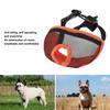 Adjustable Dog Mouth Guard Soft Short Snout Dog Muzzle Flexible Short Snout Muzzle  Daily Walk