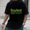 Soylent Green Potisk Bavlněné Motokrosové Tričko Pánské Letní Ležérní Kulatý Výstřih Krátký Rukáv Trička