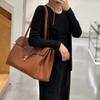 Leder-Pendlertasche für Damen, modisch, große Kapazität, Tragetasche, Reisetasche, Soft16, Einzel-Schulter-Computertasche